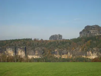 Naturlandschaft in der Nähe der Ferienwohnung