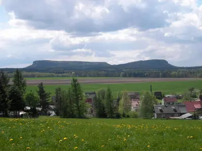 Naturlandschaft in der Nähe der Ferienwohnung