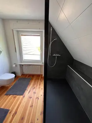Ein Badezimmer in der Unterkunft Auszeit im Seenland