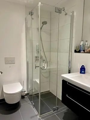 Ein Badezimmer in der Unterkunft Exklusives Apartment mit einmaligem Blick zur Frauenkirche - Parkplatz kostenfrei
