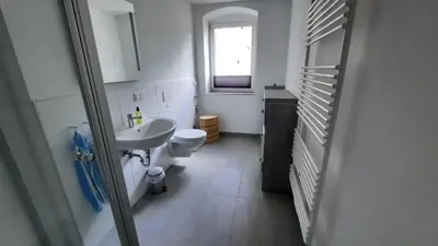 Ein Badezimmer in der Unterkunft Fewo Böhle in Hainichen