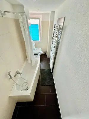 Ein Badezimmer in der Unterkunft KMHosting modern & gemütlich im Zentrum