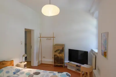 TV/Unterhaltungsangebot in der Unterkunft Burg Schöna