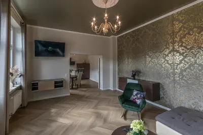 TV/Unterhaltungsangebot in der Unterkunft Ferienappartements-Milina