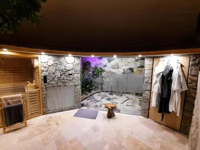 Ein Badezimmer in der Unterkunft Wellness-Speicher