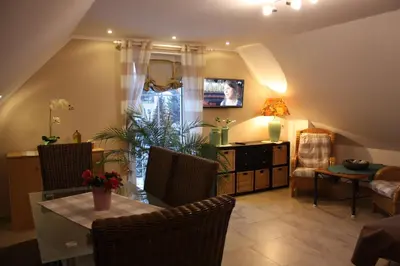TV/Unterhaltungsangebot in der Unterkunft Romantik Landhaus