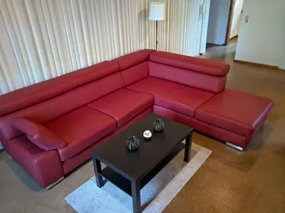 Ein Sitzbereich in der Unterkunft Idyllische Ferienwohnung in Zentrumsnähe