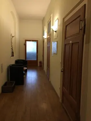 TV/Unterhaltungsangebot in der Unterkunft Monteur-Zimmer Dresden, Bad-Miniküche, 24-7 Self Check In