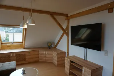 TV/Unterhaltungsangebot in der Unterkunft Apartment mit Ausblick im Dresdner Südwesten