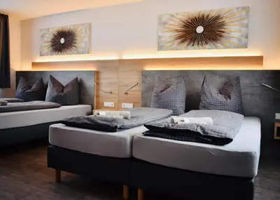 Ein Bett oder Betten in einem Zimmer der Unterkunft Kontorhaus Senftenberg