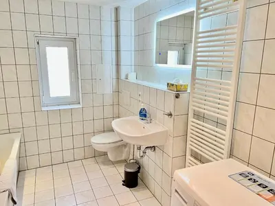 Ein Badezimmer in der Unterkunft Meißner Elb-Domizil