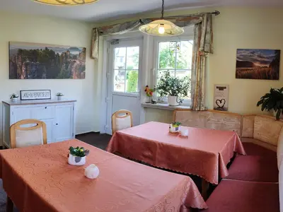 Küche/Küchenzeile in der Unterkunft Pension Villa Irene