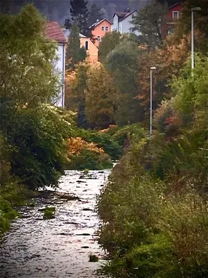 Naturlandschaft in der Nähe der Ferienwohnung