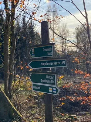 Naturlandschaft in der Nähe des Ferienhauses
