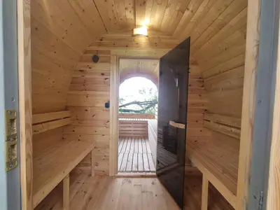 Grundriss der Unterkunft Designwohnung auf Gutshof mit Sauna zw. L/DD