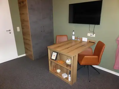 TV/Unterhaltungsangebot in der Unterkunft Gästezimmer in einer Ferienwohnung Thiele in Roßwein