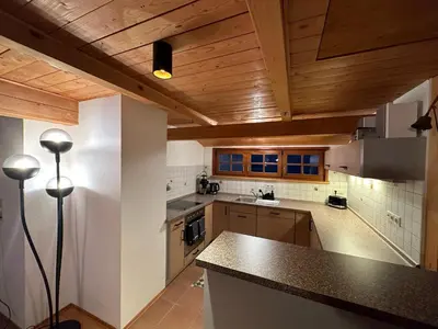 Küche/Küchenzeile in der Unterkunft Ferienhaus 