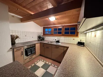 Küche/Küchenzeile in der Unterkunft Ferienhaus 