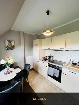 Küche/Küchenzeile in der Unterkunft Boutique Appartement