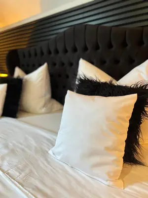 Ein Bett oder Betten in einem Zimmer der Unterkunft Boutique Appartement