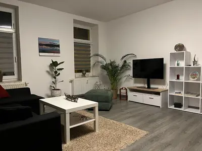 TV/Unterhaltungsangebot in der Unterkunft MyHome Einsiedel an der Zwönitz 2