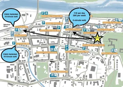 Grundriss der Unterkunft Elbsandstein-Suite Pirna Altstadt Stadtzentrum