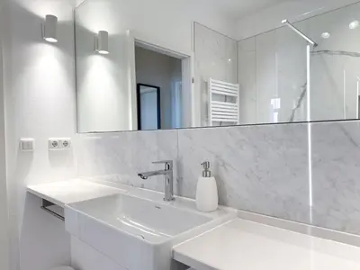 Ein Badezimmer in der Unterkunft Boutique Suiten Altstadt am Malerweg