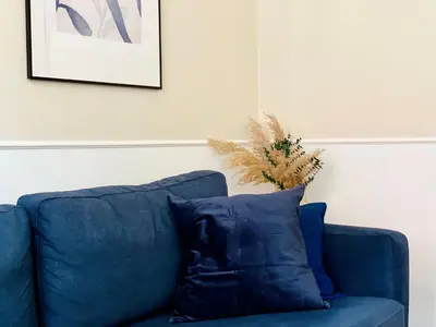 Ein Sitzbereich in der Unterkunft Boutique Suiten Altstadt am Malerweg