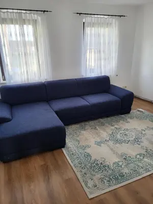 Ein Sitzbereich in der Unterkunft Haus Svetlana Ferienwohnung