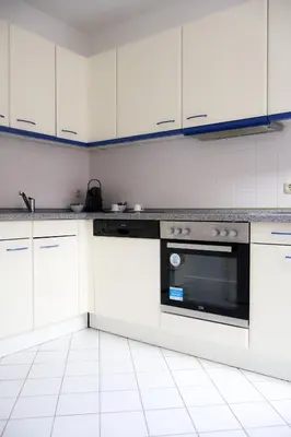 Küche/Küchenzeile in der Unterkunft alexxanders Apartments & Studios