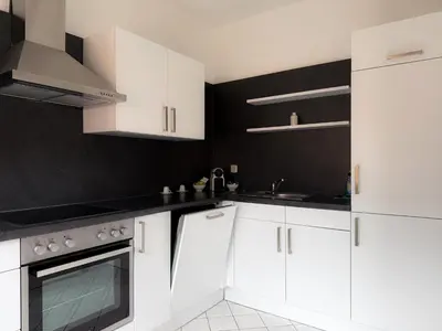 Küche/Küchenzeile in der Unterkunft alexxanders Apartments & Studios