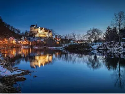 Naturlandschaft in der Nähe der Ferienwohnung