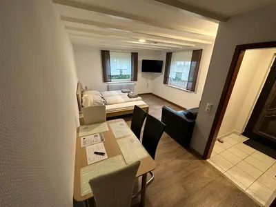 TV/Unterhaltungsangebot in der Unterkunft Ferienwohnung zum Winterberg
