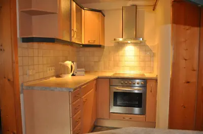 Küche/Küchenzeile in der Unterkunft Ferienwohnung an der Elbe