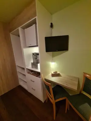 Küche/Küchenzeile in der Unterkunft Haus Fernblick