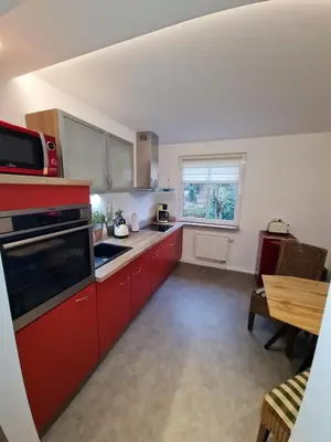 Küche/Küchenzeile in der Unterkunft Haus Fernblick
