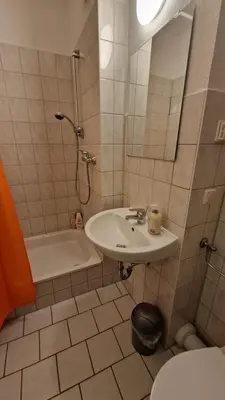 Ein Badezimmer in der Unterkunft Innenstadt-Appartement