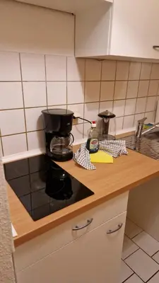 Küche/Küchenzeile in der Unterkunft Innenstadt-Appartement