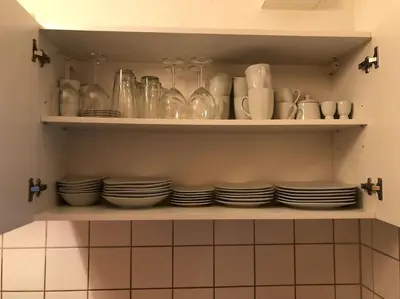 Küche/Küchenzeile in der Unterkunft Innenstadt-Appartement
