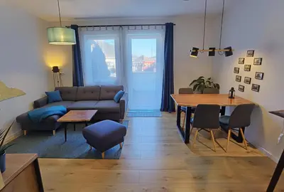 Ein Sitzbereich in der Unterkunft Moderne Ferienwohnung im Herzen von Königstein