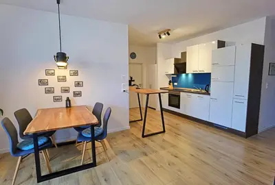 Küche/Küchenzeile in der Unterkunft Moderne Ferienwohnung im Herzen von Königstein