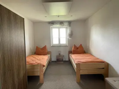 Ein Bett oder Betten in einem Zimmer der Unterkunft Pension Böhmer
