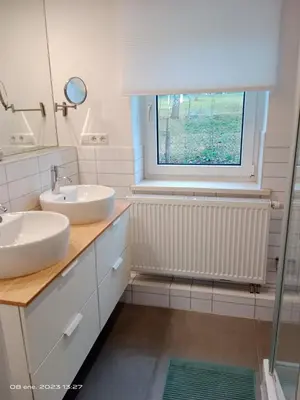 Ein Badezimmer in der Unterkunft precioso apartamento 1B