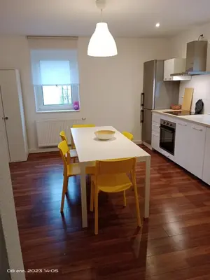 Küche/Küchenzeile in der Unterkunft precioso apartamento 1B