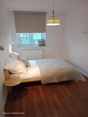Ein Bett oder Betten in einem Zimmer der Unterkunft precioso apartamento 1B
