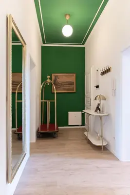 Grundriss der Unterkunft The Grande Kaßberg Apartment - Balkon, Netflix, Nespresso, Zentral