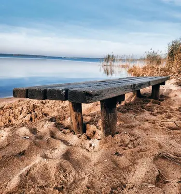 Naturlandschaft in der Nähe des Ferienhauses