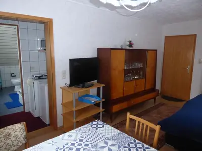 TV/Unterhaltungsangebot in der Unterkunft Apartment Rumrich