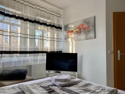 TV/Unterhaltungsangebot in der Unterkunft Villa Blue Max