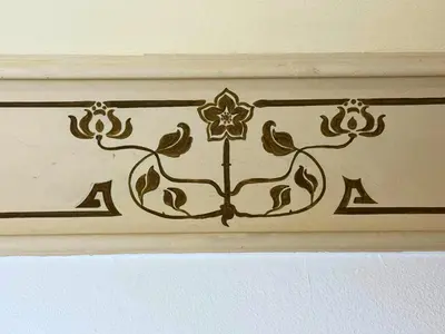 Grundriss der Unterkunft Ferienwohnung Villa Nieske - Jugendstil Denkmal, free WLAN & Parken, Self Check-In, Smart-TV